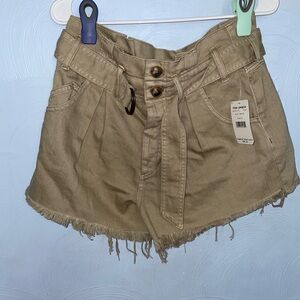 We The Free Tan Women Shorts